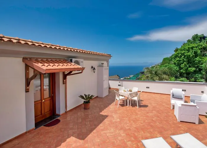 Daire Casa Serena With Sea View Conca dei Marini